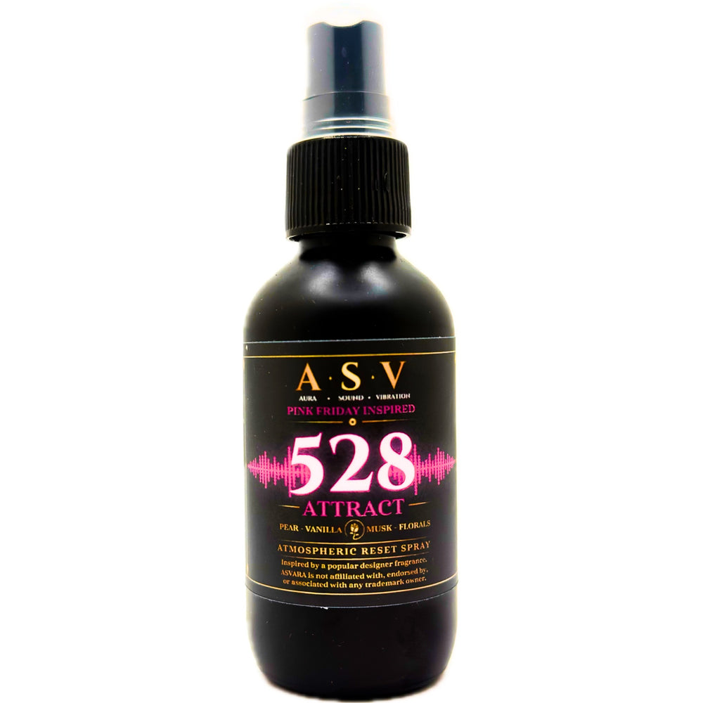 Pink Friday Inspired — 528 Hz ATTRACT Atmospheric Reset Spray