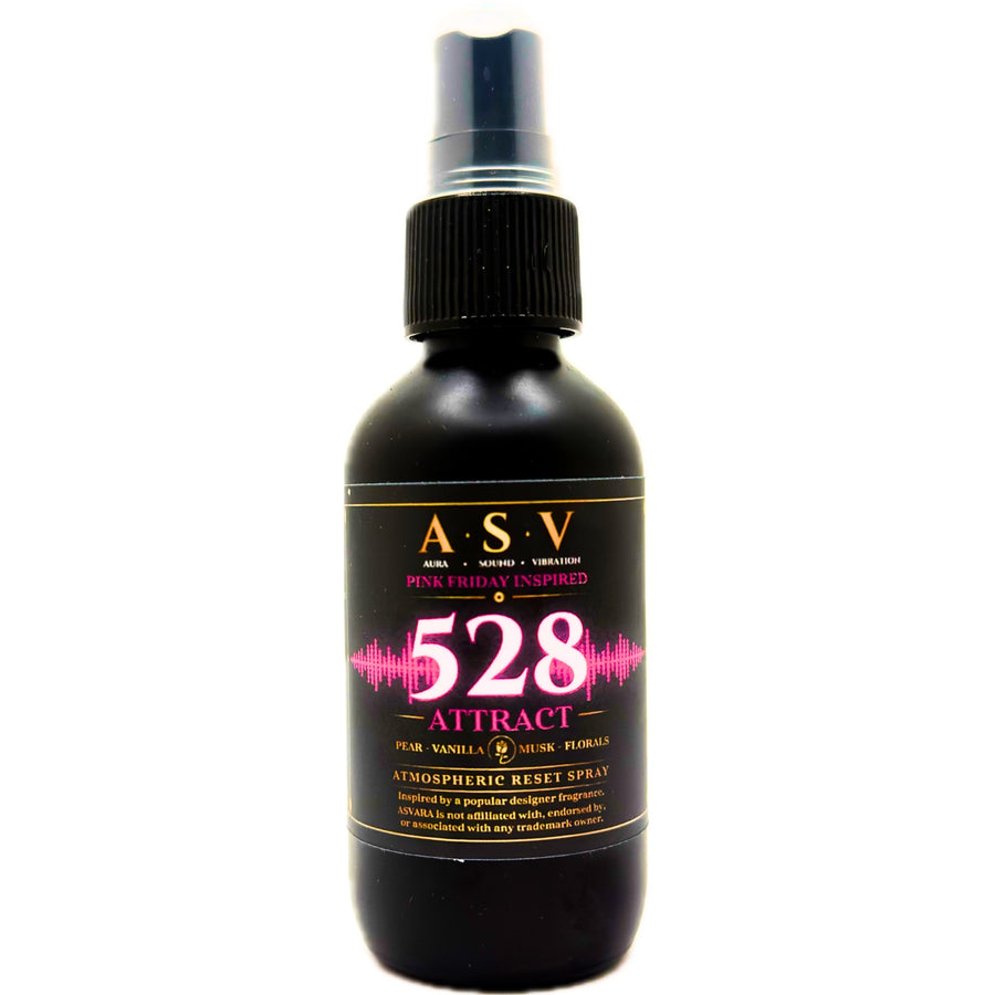 Pink Friday Inspired — 528 Hz ATTRACT Atmospheric Reset Spray